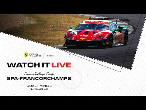 Ferrari Challenge Europe Round 6 Spa-Francorchamps - Qualifying Trofeo Pirelli