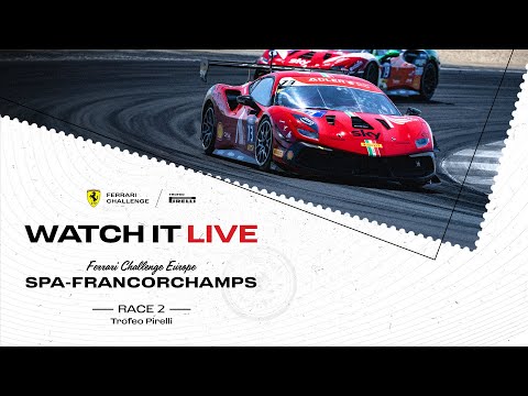 Ferrari Challenge Europe Round 6 Spa-Francorchamps - Trofeo Pirelli Race 2