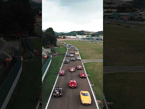 A convoy of classic beauties. #FerrariCavalcadeClassiche  #DrivingFerrari #Fiorano #Ferrari