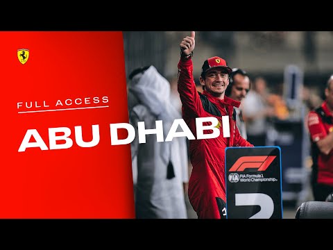 SF Full Access - 2023 Abu Dhabi GP | A finale on the podium