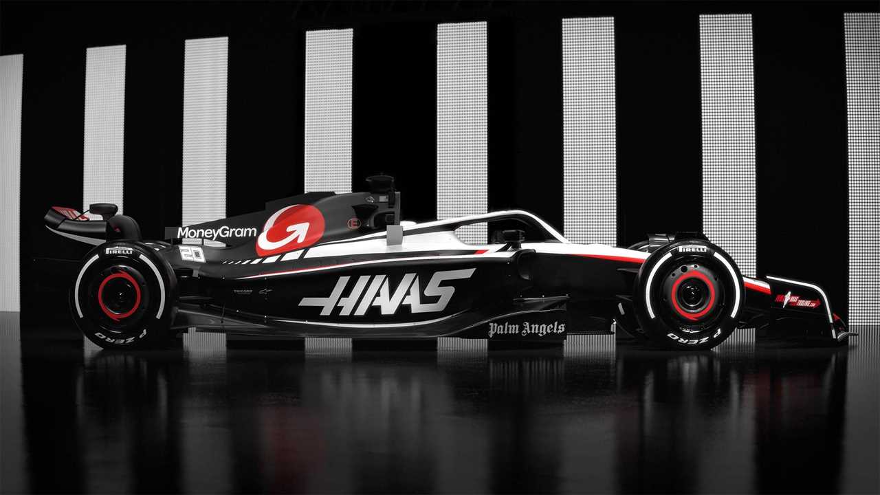 GALLERY: Take a closer look at the all-new Haas livery for the 2023 F1 season
