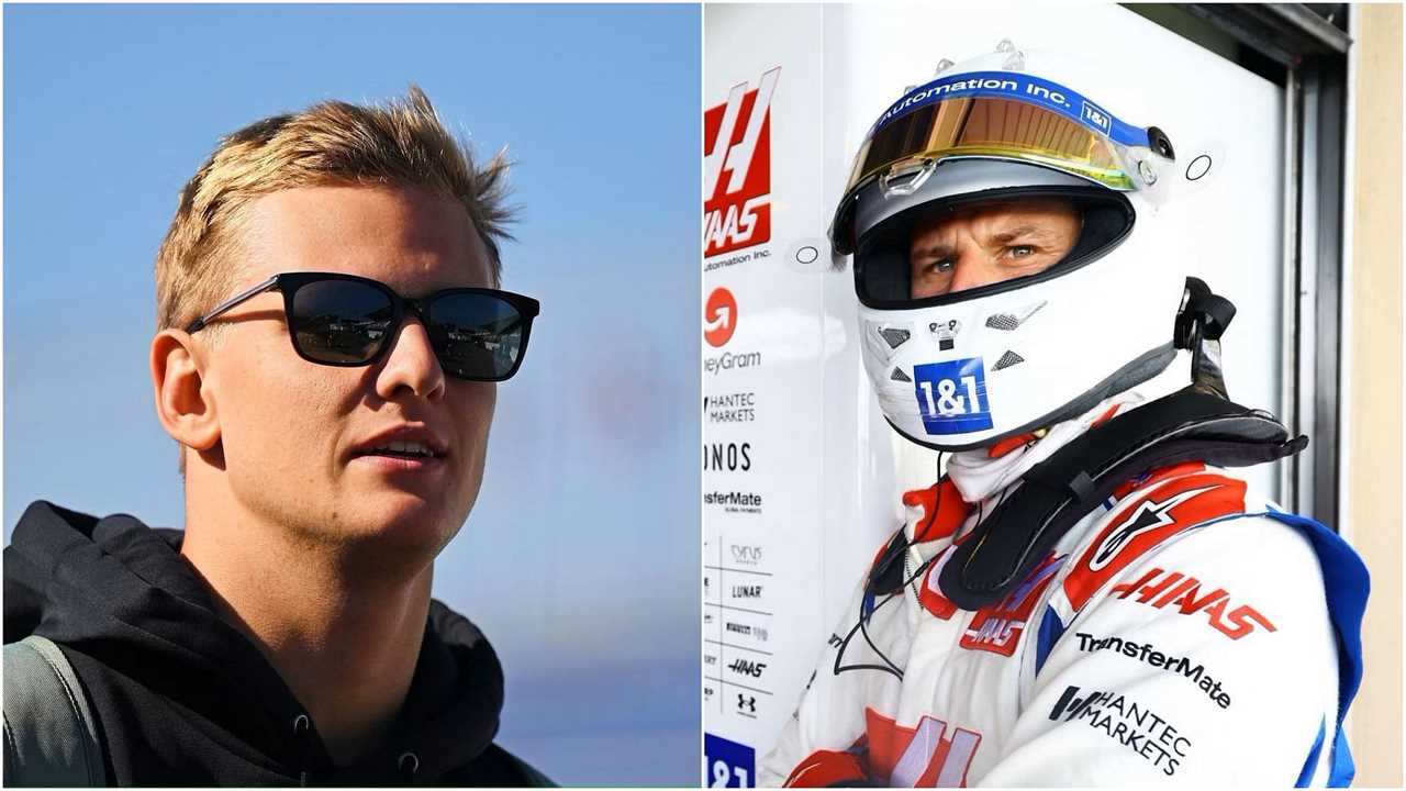Mick Schumacher (Left) Nico Hulkenberg (Right) (Collage via Sportskeeda)