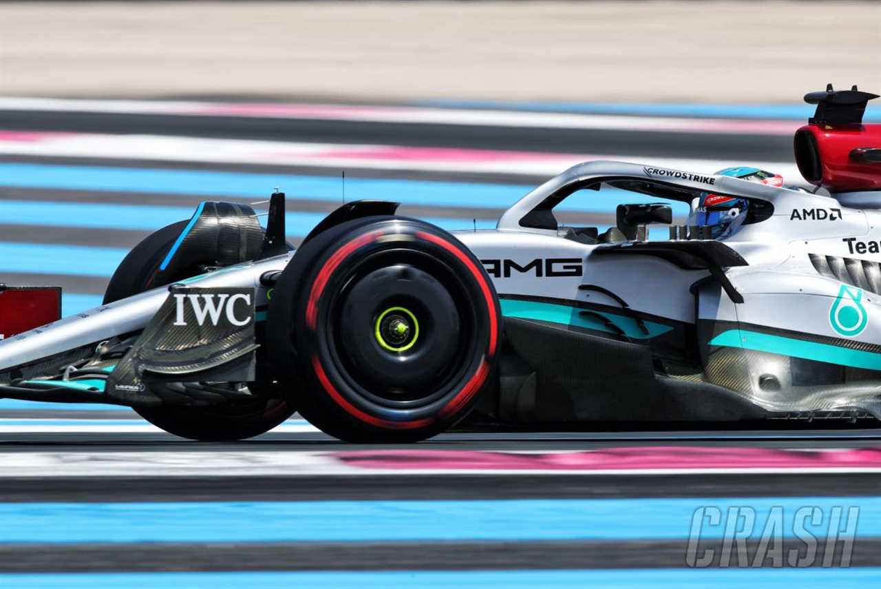 George Russell returns to track action with unfavored Mercedes W13 in Pirelli test |  F1