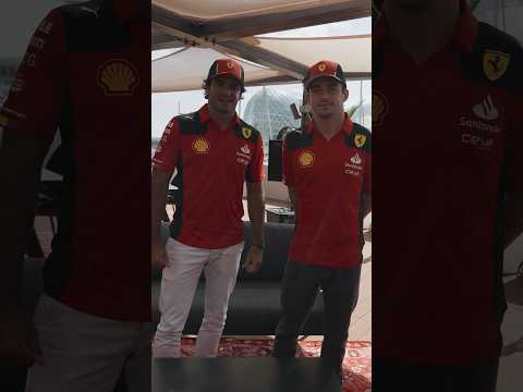 Buone Feste! #CharlesLeclerc #CarlosSainz #ScuderiaFerrari
