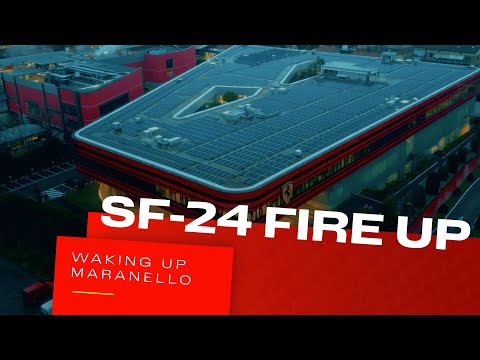 Waking up Maranello | SF-24 Fire Up
