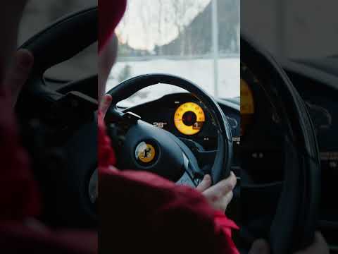 Buckle up for a thrilling winter drive with Toni Vilander at the #FerrariCorsoPilota On-Ice.