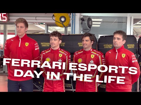 Day in the life of Scuderia Ferrari Esports Team