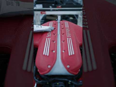 Witness the unparalleled craftsmanship of the V12 assembly line. #Maranello #Ferrari