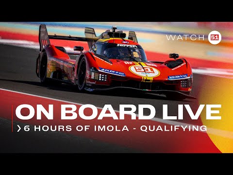 Onboard car #51 for QUALI at #WEC Imola 6H | Ferrari Hypercar