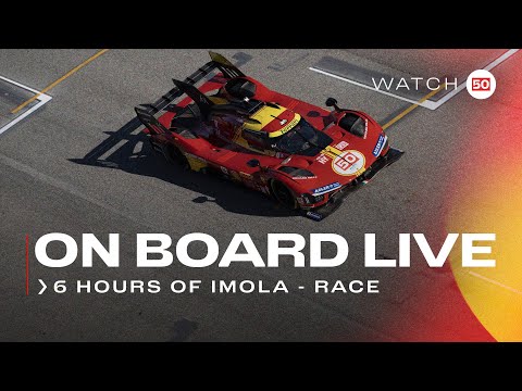 Onboard car #50 for race action at #WEC Imola 6H | Ferrari Hypercar