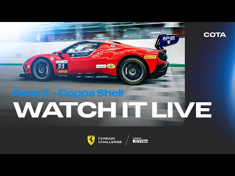 Ferrari Challenge North America Round 1 - Cota, Race 2 – Shell