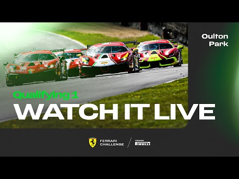 Ferrari Challenge UK - Oulton Park, Qualifying 1