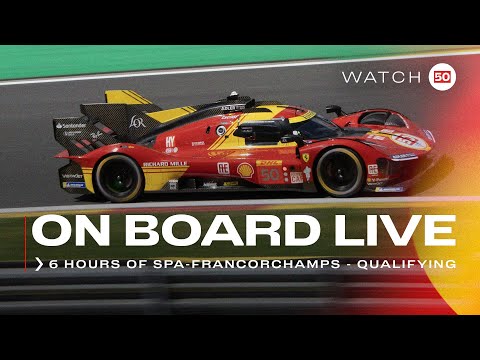 Onboard car #50 for QUALI at 6H of Spa | Ferrari Hypercar