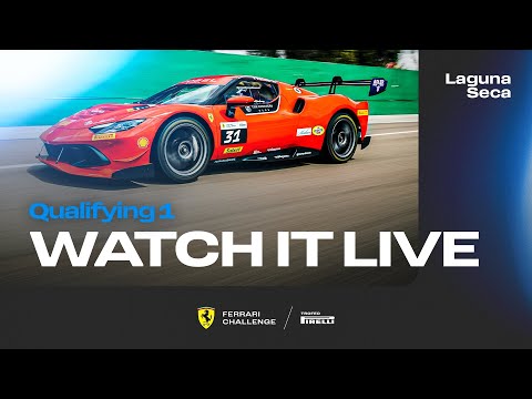 Ferrari Challenge North America - Laguna Seca, Qualifying 1