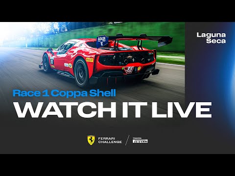 Ferrari Challenge North America - Laguna Seca, Race 1 Coppa Shell