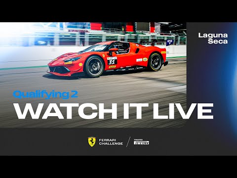 Ferrari Challenge North America  - Laguna Seca, Qualifying 2