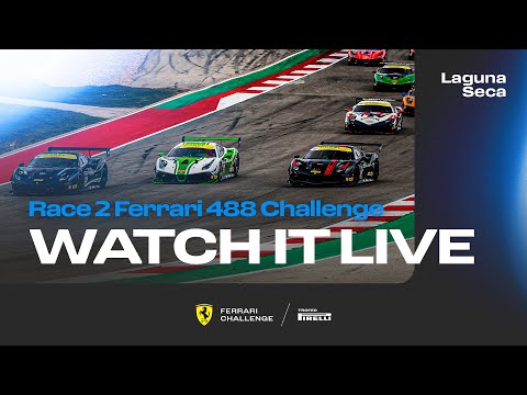 Ferrari Challenge North America - Laguna Seca, Race 2 - 488 Challenge Evo