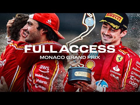 SF Full Access - 2024 Monaco Grand Prix | Charles Wins and Amazing Celebrations