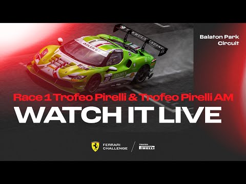 Ferrari Challenge Europe - Balaton, Race 1 - Trofeo Pirelli & Trofeo Pirelli AM