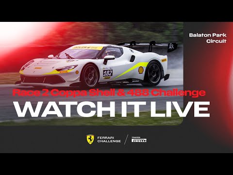 Ferrari Challenge Europe - Balaton, Race 2 - Coppa Shell & 488