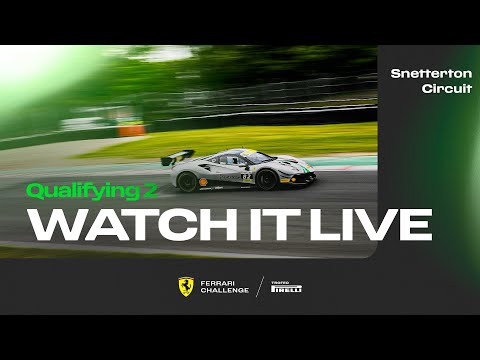 Ferrari Challenge UK - Snetterton, Qualifying 2