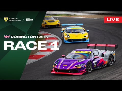 LIVE Ferrari Challenge UK - Donington Park, Race 1