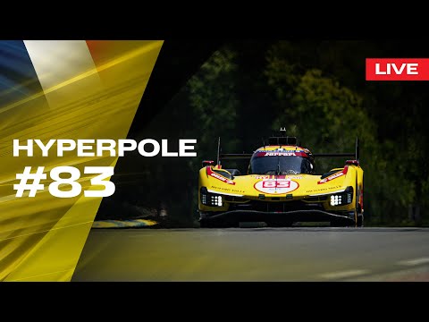 LIVE LE MANS 24 HYPERPOLE Onboard car #83 | Ferrari Hypercar