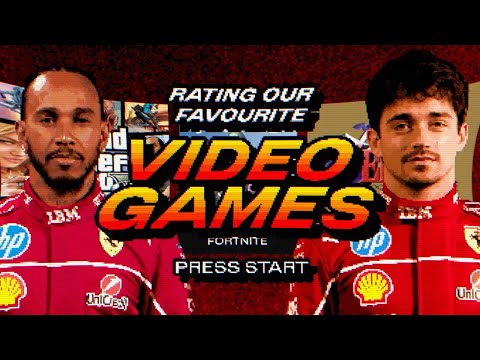 Lewis Hamilton and Charles Leclerc Rate Classic Video Games!