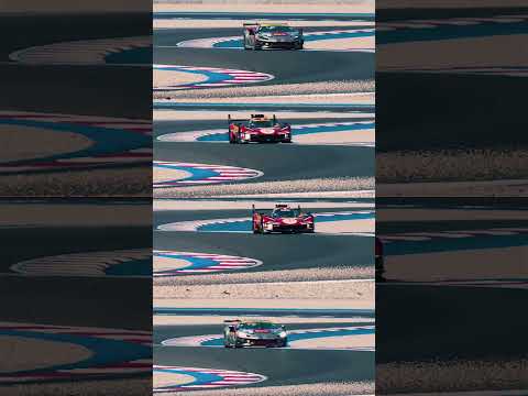 Why have one Ferrari when you can have four? 🤩 #WEC #Ferrari499P #Ferrari296GT3 #FerrariHypercar