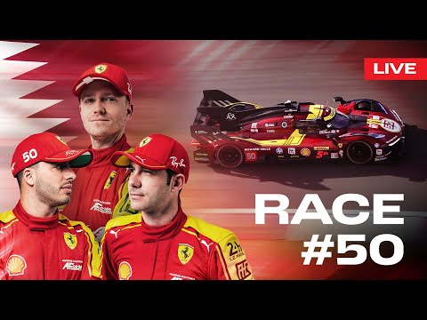RACE LIVE Onboard Car #50 | Qatar 1812 KM | Ferrari Hypercar