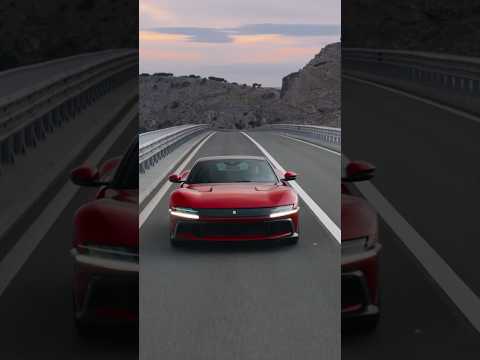 Hear the V12 sing as the #Ferrari12Cilindri takes the scene. #DrivingFerrari #Croatia #Ferrari