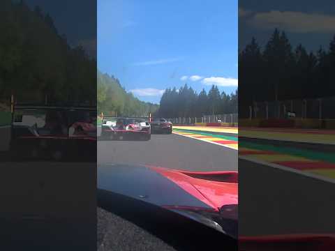 Eau Rouge like a rollercoaster!
