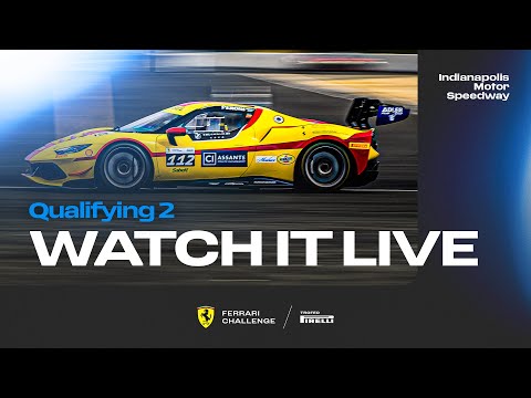 Ferrari Challenge North America - Indianapolis, Qualifying 2