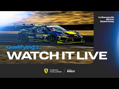 Ferrari Challenge North America - Indianapolis, Qualifying 1