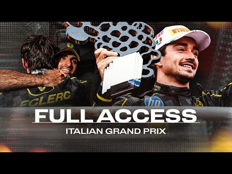 SF Full Access - 2024 Italian GP | ON THE TOP STEP IN MONZA 🏆