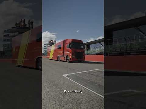 POV: you are the 499P being delivered from the workshop to the podium in Imola 🏆#Ferrari499P