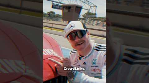 A VERY detailed Safety Car tour with Valtteri and ​⁠@CrowdStrike 👀  #f1 #formula1 #mercedesf1
