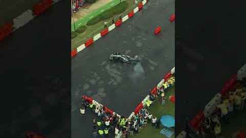 Drone view of our donuts in Puerto Rico #f1 #mercedesf1 #adidas