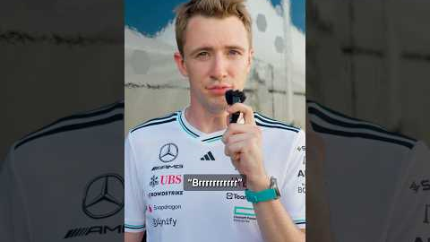 Do Your Best Impression of an F1 Car! 🏎️
