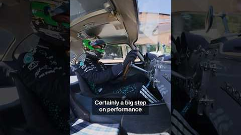 Fred meets a Mercedes Benz classic at Goodwood Festival of Speed! #f1 #goodwoodfestivalofspeed