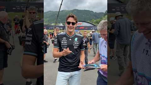 Calling George and Kimi the wrong names 🤣🤣 #f1 #formula1 #mercedesf1
