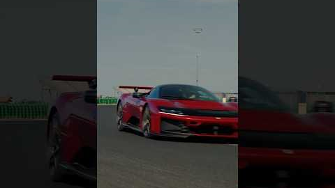 Tamed by few. The #FerrariF80 on the track of Misano. #FerrariSupercars #MisanoWorldCircuit #Ferrari