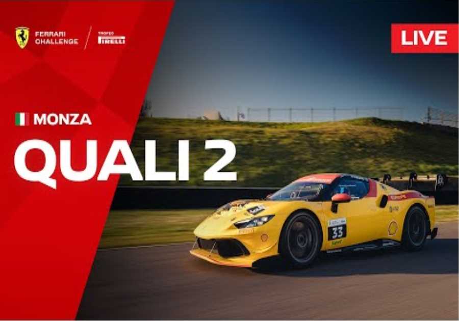 LIVE Ferrari Challenge Europe - Monza, Qualifying 2