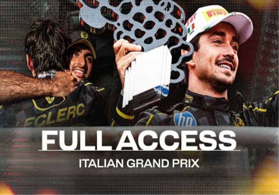 SF Full Access - 2024 Italian GP | ON THE TOP STEP IN MONZA 🏆