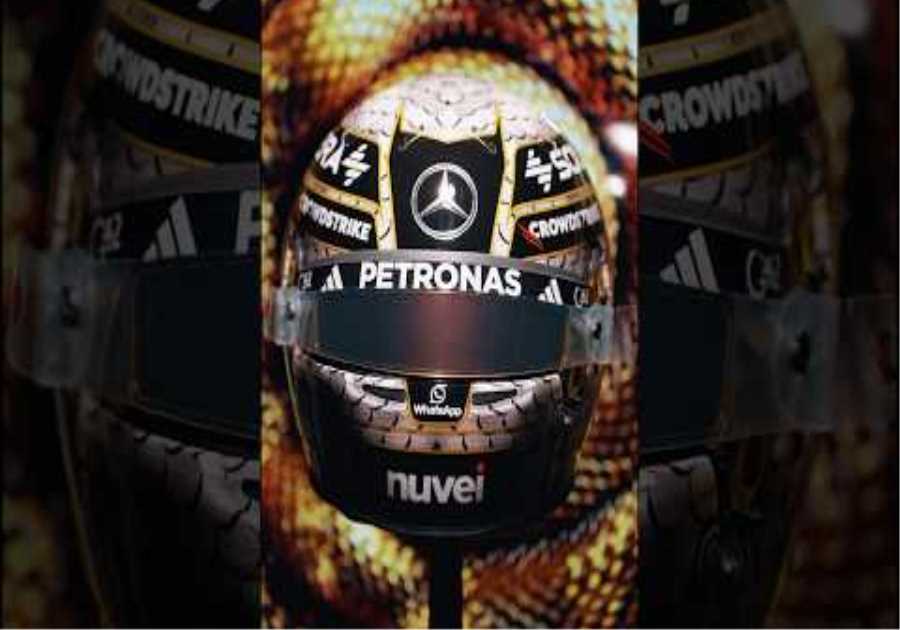 George’s helmet for the Chinese GP 😍