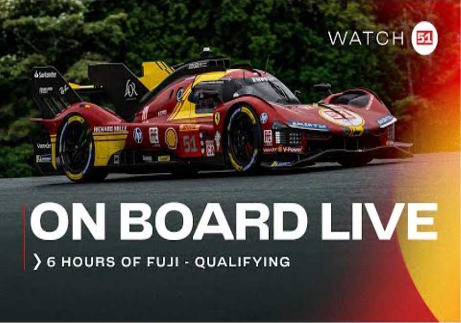 Onboard car #51 for QUALI at 6 hours of Fuji | Ferrari Hypercar