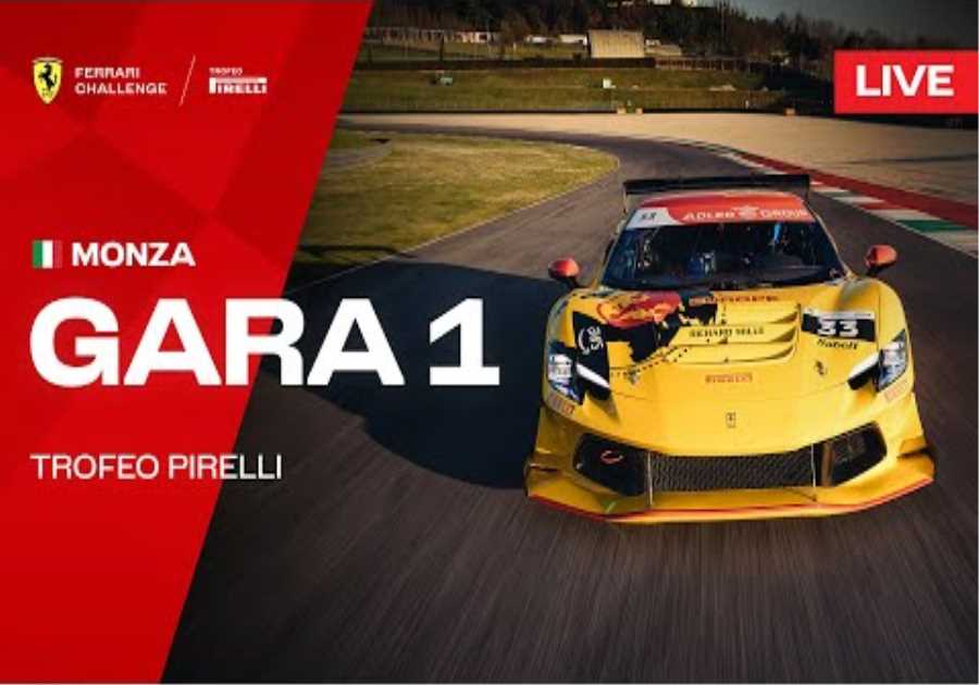 LIVE 🇮🇹 Ferrari Challenge Europe - Monza, Gara 1