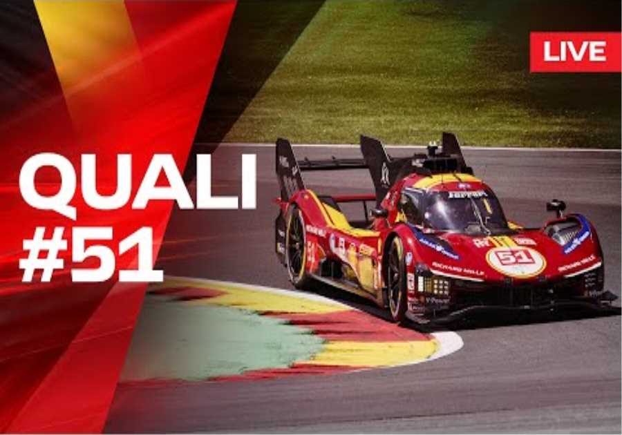 QUALI LIVE Onboard car #51 at 6 Hours of Spa | Ferrari Hypercar