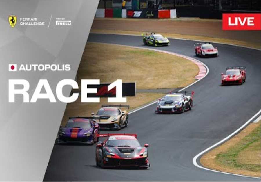 LIVE Ferrari Challenge Japan - Autopolis, Race 1