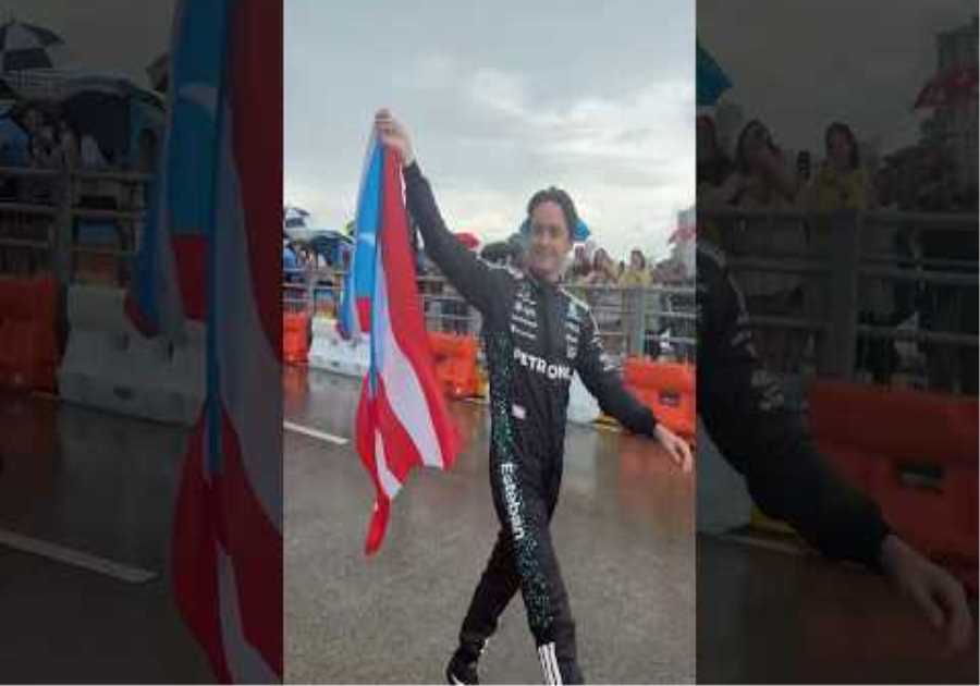 History. The first time an F1 car has driven in Puerto Rico
